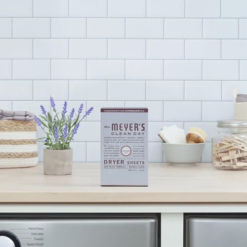 MRS. MEYER'S CLEAN DAY Dryer Sheets, Lavender, 80 ct