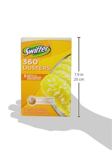 Swiffer Dusters Heavy Duty Multi-Surface Refills, Unscented, 6 Count