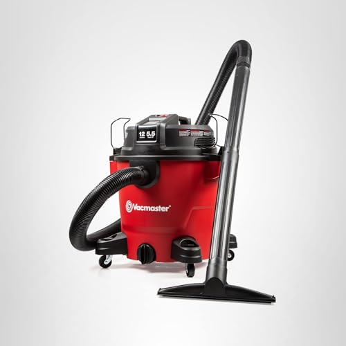 Vacmaster 12-Gallon 5.5 Peak HP Heavy-Duty Wet/Dry Vacuum - VJH1211PF 1101