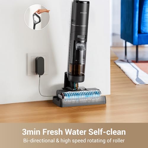 DREAME G10 Pro Wet Dry Vacuum Mop, Vacuum and Mop All in One with Auto Self-Cleaning, Floor Cleaner Machine for Hard Floor, 35 Mins Runtime, Edge Cleaning, Self-Propelled Vacuum Mop Combo