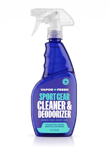 Vapor Fresh Sports Cleaner and Deodorizer - For Boxing Gloves, Sports Pads, Helmets, Gym Bags, Gym Equipment and More - Naturally Powered By Plants, 16 Fl Oz (3-Pack)