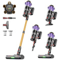 Migusky Cordless Vacuum Cleaner, 650W 55Kpa 70Mins Cordless Stick Vacuum with Hurricane Mode, 1.8L Cup, Anti-Tangle Vacuum Cordless, Self-Standing Vacuum Cleaners for Home Pet Hair Carpets