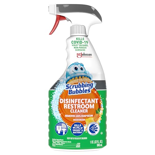 SC Johnson Professional Scrubbing Bubbles Disinfectant Restroom Cleaner, 32oz / Case Qty 8
