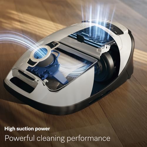 Miele Complete C3 Limited Edition Bagged Canister Vacuum Cleaner with AirClean System, AllTeQ Universal Floorhead, and Parquet Twister Floorbrush, in Tayberry Red