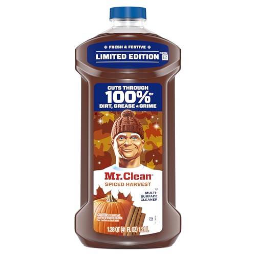 Mr. Clean All Purpose Cleaner, Cleaning Liquid, Spiced Harvest, 41oz