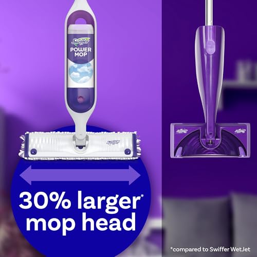 Swiffer® WetJet® Starter Kit, Purple/Silver