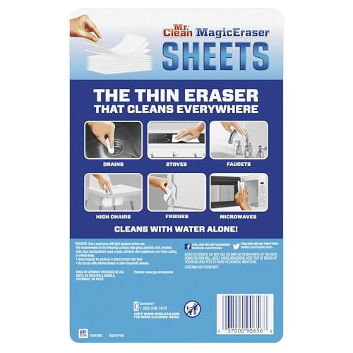 Mr. Clean 24376040 Mr Clean Magic Eraser Sheets Original 1-Pack (90618)
