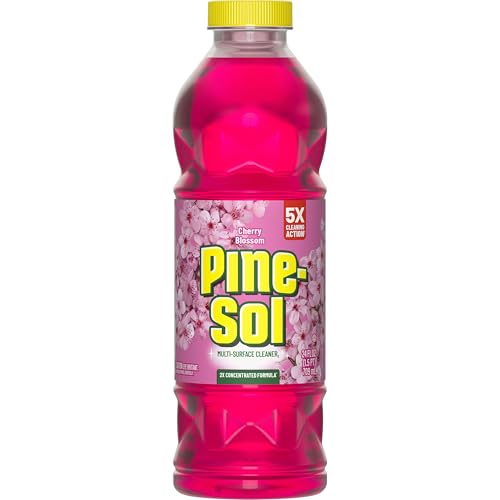 Pine-Sol Multi-Surface Cleaner, Cherry Blossom, 24 Fluid Ounces (Package May Vary)