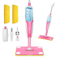 Bluocean Kids Spray Mop - 30 Inch, 420ml Large Water Tank, Effective Cleaning Tool & Fun Montessori Toy, Pretend Play Housekeeping Set Toddlers Love (Magenta)