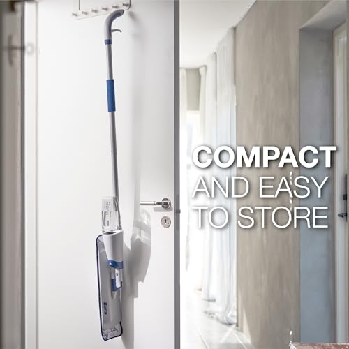 Bona Spray Mop Air - Includes Multi-Surface Floor Cleaner Concentrate and Microfiber Pad - Lemon Mint Scent - Lightweight & Compact Mop