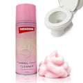 VIVIPOMEIO Foaming Toilet Cleaner Pump, Thick Clinging Foam for Easy Scrubbing, Pressurized Foam Spray for Toilet Bowl Stain & Odor Removal, Multi-Surface Bathroom Cleaner