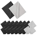 18 Pack Premium Microfiber Cleaning Cloths for Glasses, Glasses Cleaning Cloth for Cleaning Lenses, Screens, Cameras, Cell Phone, Eyeglasses, LCD TV Screens, Tablets and More