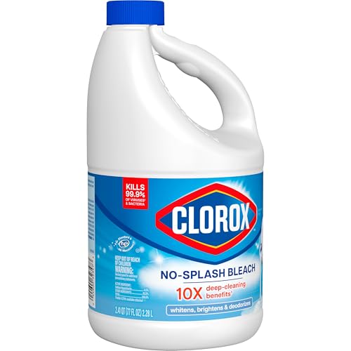 Clorox No Splash Bleach, 77 Fluid Ounces (Package May Vary)