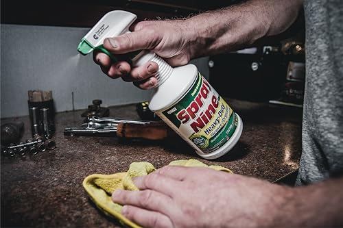 Spray Nine 26832 Heavy Duty Cleaner, Degreaser & Disinfectant for Kitchens, Bathrooms, Yard Equipment, Automotive & Industrial 32 Fl Oz. (Pack of 1)