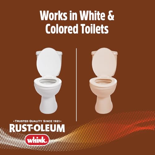 Rust-Oleum RustGuard Rust Stain Remover | Heavy-Duty Iron Stain Remover & Toilet Bowl Cleaner For White & Colored Toilets | 2 Tablet Box