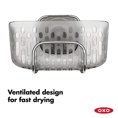 OXO Good Grips Stronghold Suction Sinkware Organizer - Gray, One Size