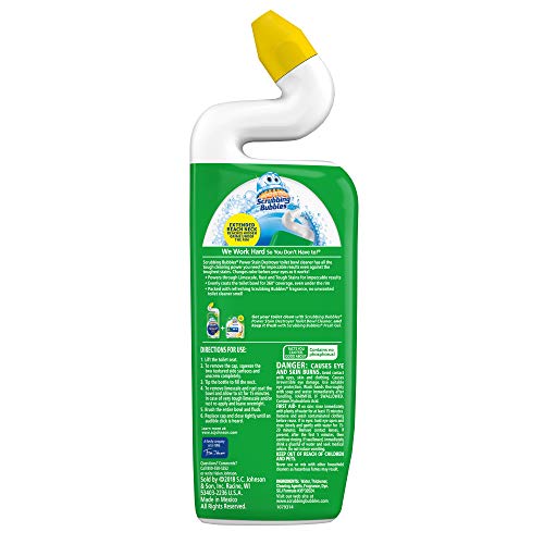 Scrubbing Bubbles Extra Power Toilet Bowl Cleaner, Citrus, 1 Squeeze Bottle, 24 oz