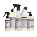 Mrs. MEYER'S CLEAN DAY Variety, 1 Room Freshener, 8 OZ, 1 Liquid Hand Soap, 12.5 OZ, 1 Liquid Dish Soap, 16 FL OZ, 1 Multi-Surface Cleaner, 16 OZ, 1 Toilet Bowl Cleaner, 24 OZ, 1 CT (Lavender)
