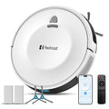 Redroad Robot Vacuums,10KPa Robotic Vacuum Cleaner with Mapping,Lidar Navigation&Obstacle Avoidance,150mins Robot Vacuum with App/Alexa/Remote,Tangle-Free Pet Hair,Self-Charging (White)