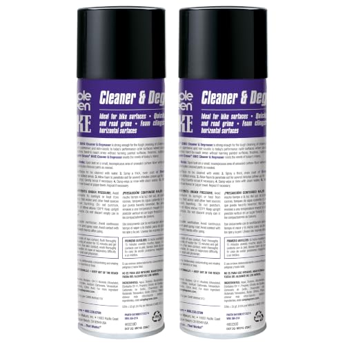 Simple Green Bike 20oz Aerosol Cleaner and Degreaser (2 Pack)