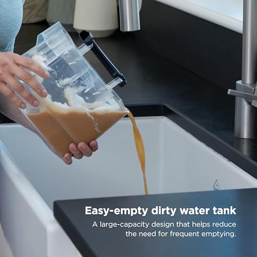 Shark StainStriker | Portable Carpet, Upholstery & Area Rug Cleaner | 2 Tools | Self-Cleaning | Powerful Stain & Odor Remover | Deep Clean & OXY Solutions | Charcoal | PX221BRN