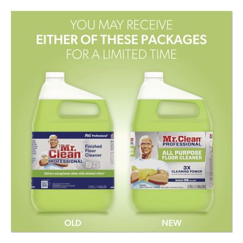 Mr. Clean 2621 Low-Suds Finished Floor Cleaner - 3 / CS