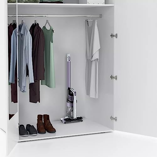Shark IX141H Pet Cordless Stick Vacuum with Anti-Allergen Complete Seal, XL Dust Cup, LED Headlights, Removable Handheld, 40min Runtime, Grey/Purple, 7.5 lbs (Renewed)