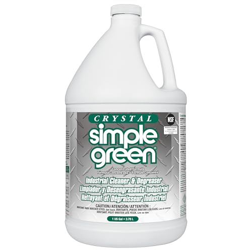 Simple Green 19128 Crystal Industrial Cleaner/Degreaser, 1 Gallon Bottle