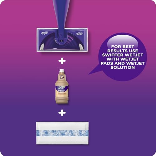 Swiffer Wetjet Heavy Duty Mop Pad Refills for Floor Mopping and Cleaning, All Purpose Multi Surface Floor Cleaning Product, 20 Count (Packaging May Vary)
