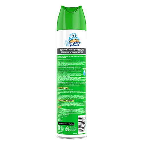 SC Johnson Professional, Scrubbing Bubbles Multi-Purpose Bathroom Cleaner Disinfectant Aerosol, 25 Fl Oz Pack of 12