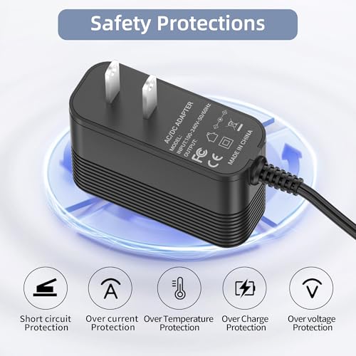 8.4V Charger for Casabella Spin Scrubber, Power Adapter Compatible with Casabella 8501010 Spin Scrubber 7.4V 2000mAh Battery Charger Cord