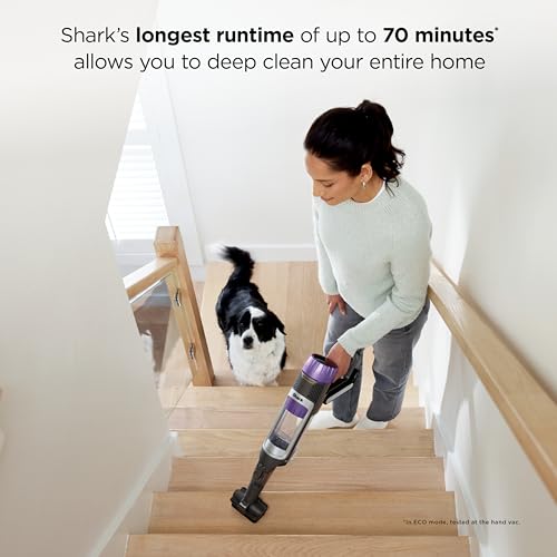 Shark PowerDetect Clean & Empty Cordless Stick Vacuum | Powerful Suction, HEPA Filtration | Carpet & Hard Floor | Portable for Pet Hair | Dark Gray | IP3251