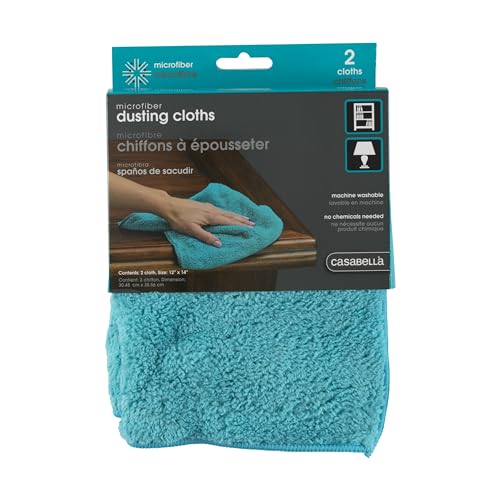 Casabella, Cloth Microfiber Dusting Blue