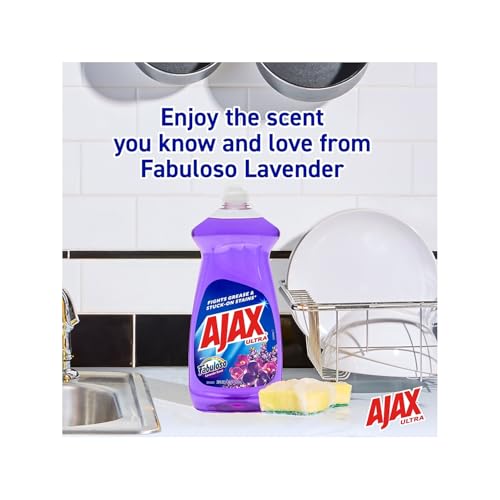 Ajax Ultra Dish Soap, Fabuloso Lavender, 28 fl. oz. (61037540)