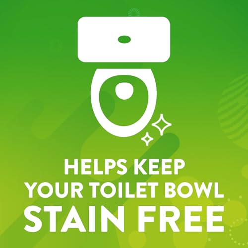Scrubbing Bubbles Continuous Clean Toilet Drop-Ins, Automatic Blue Toilet Bowl Cleaner, Septic-Safe Tank Tablets Remove Hard Water Minerals & Limescale, Stain & Smell Protection, 3 Count (Pack of 1)