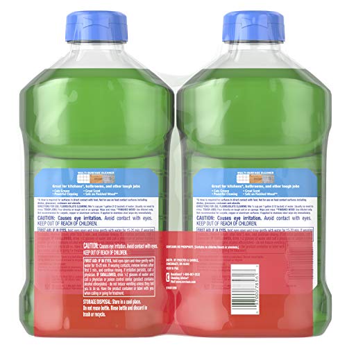 Mr. Clean Liquid All Purpose Multi-Surface Cleaner | with Gain Original - 45 Ounce Each Bottle (Pack of 2) (Total 90 fl oz)