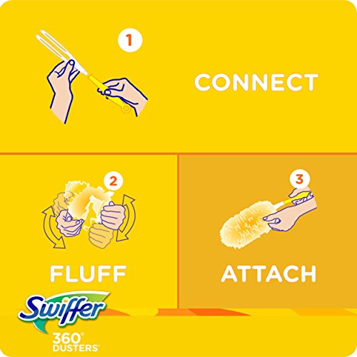 Swiffer Dusters Heavy Duty Multi-Surface Refills, Unscented, 6 Count