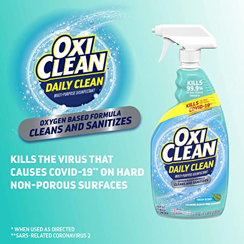 OxiClean Daily Clean Multi-Purpose Disinfectant, 30 oz (Pack of 2)