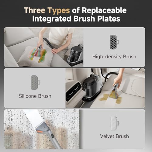 Uwant 18Kpa Carpet Cleaner Machine with 3 System Powerful Suction Upholstery Cleaner Machine for Pet with Oxy Pro Solution Set of 1