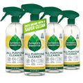 Seventh Generation All Purpose Cleaning Spray Surface Cleaner Lemon Chamomile scent Cuts Grease 23 oz, Pack of 4
