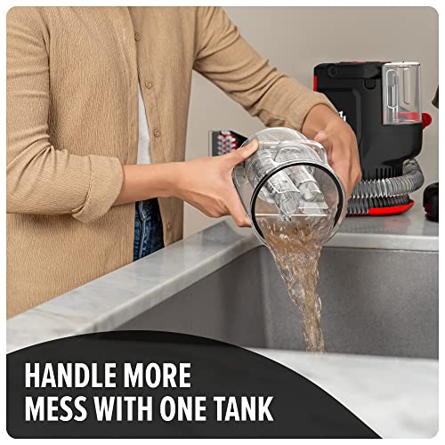 Dirt Devil Portable Spot Cleaner Machine for Carpet and Upholstery, Powerful Suction Spot Cleaning Machine with Versatile Tools, Pair with Dirt Devil Portable Cleaner Solution