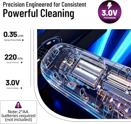 Electric Spray Mop Floor Cleaner with 2 Mopping Pads 720ml Bottle & Scraper 360° Swivel Head Lightweight Cordless Wet Dry Cleaner for Hardwood Floor Cleaning Laminate Tile Wood Vinyl & All Hard Floors