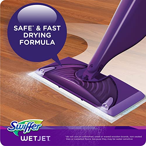 Swiffer FBA_23679CT WetJet Multi Purpose Solution 42.31.25 ozliter, Multicolor, Open Window Fresh Scent, 42.2 Fl Oz
