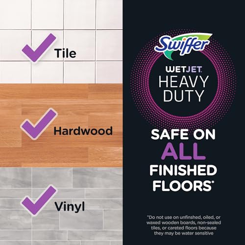 Swiffer® WetJet® Starter Kit, Purple/Silver