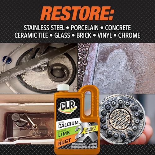 CLR Brands 2X Calcium Lime and Rust Remover - 28oz Jug