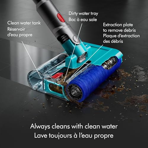 Dyson V15s Detect Submarine Wet Dry Vacuum, Yellow/Nickel