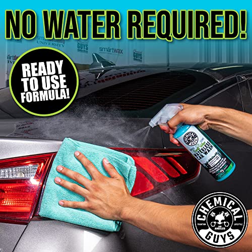 Chemical Guys Swift Wipe Sprayable Waterless Car Wash Spray - Spray and Wipe to Safely Clean and Shine Cars, Trucks, Motorcycles, RV & More, High Lubrication Formula, 16 oz