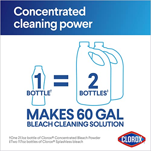 Clorox Concentrated Bleach Powder, 21.1 oz