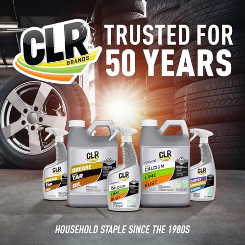 CLR Brands Automotive Calcium, Lime & Rust Remover Spray, 22 oz., Cleaning Spray for Multiple Surfaces, EPA Safer Choice Certified, Ammonia, Phosphate and Bleach Free Cleaner