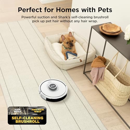 Shark Matrix Clean | Robot Vacuum Cleaner with Powerful Suction for Pet Hair, Rugs, Carpets & Hard Floors | Self-Empty Base | 60-Day Capacity | Voice Control | LiDAR Navigation | Cool Grey | AV2511AE